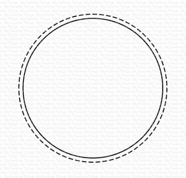 gestickter Kreis, stitched circle