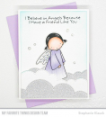 Angel  Set Stempel und Stanzschablone