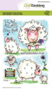 Sheep 1  - Schafe Grösse A6