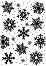 Hintergrund Schneeflocke Grösse ca. 10x15 cm